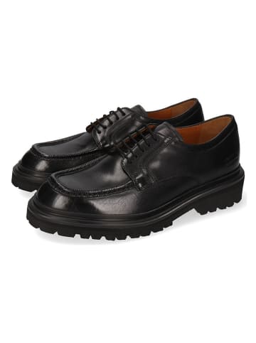 MELVIN & HAMILTON Leder-Schnürschuhe "Matteo 4" in Schwarz