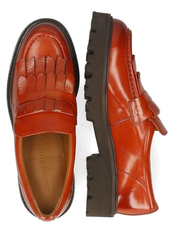 MELVIN & HAMILTON Leren mocassins "Regine 29" oranje