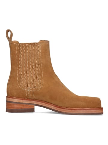 MELVIN & HAMILTON Leder-Chelsea-Boots "Sadie 1" in Hellbraun