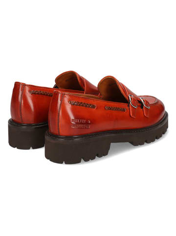 MELVIN & HAMILTON Leren mocassins "Regine 22" oranje