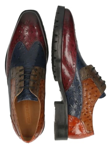 MELVIN & HAMILTON Leder-Schnürschuhe "Jeff 14" in Bunt