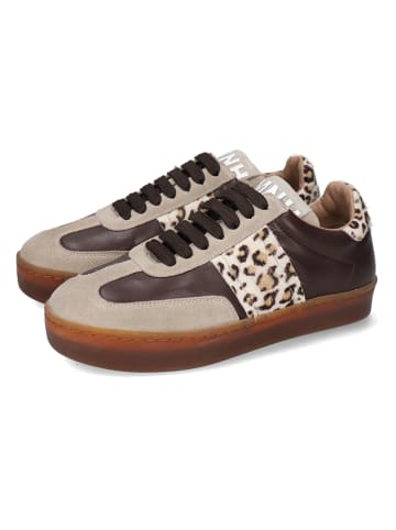 MELVIN & HAMILTON Leren sneakers "Amira 1" beige/bruin