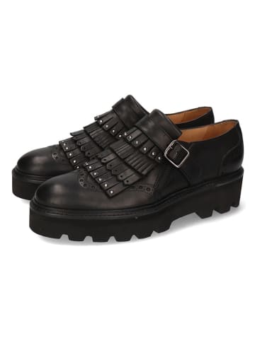 MELVIN & HAMILTON Leren mocassins "Sally 76" zwart