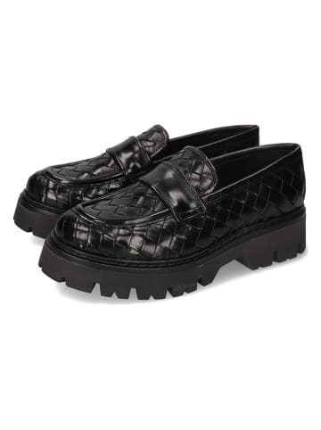 MELVIN & HAMILTON Leren mocassins "Thelia 6" zwart
