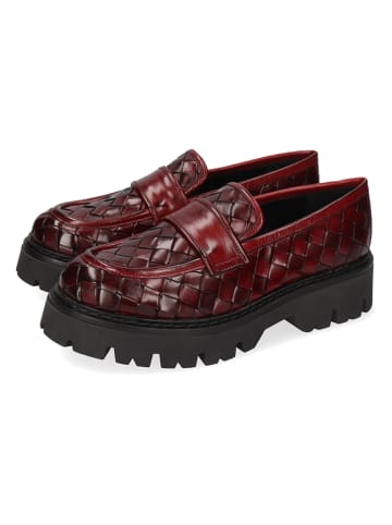 MELVIN & HAMILTON Leren mocassins "Thelia 6" bordeaux