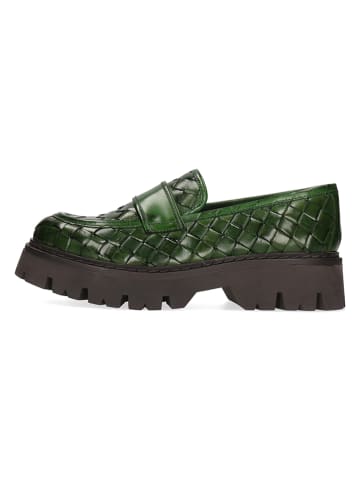 MELVIN & HAMILTON Leren mocassins "Thelia 6" groen