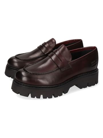MELVIN & HAMILTON Leren mocassins "Thelia 7' paars