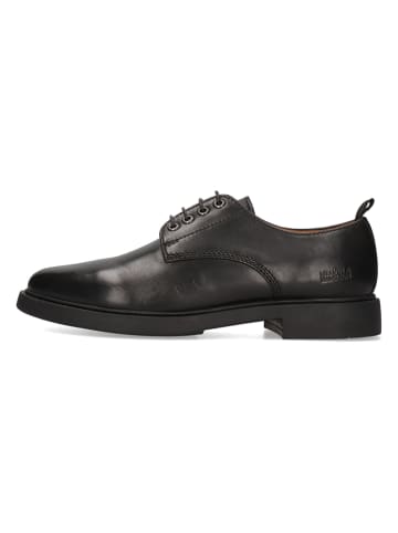 MELVIN & HAMILTON Leder-Schnürschuhe "Olympia 2" in Schwarz