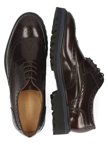 MELVIN & HAMILTON Leren veterschoenen "Matthew 33' rood