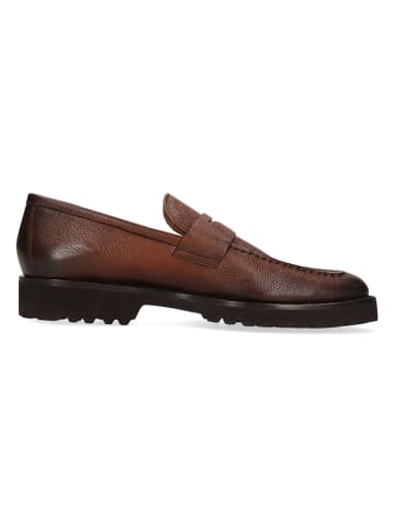 MELVIN & HAMILTON Leren mocassins "Corentin 3" lichtbruin
