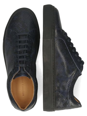MELVIN & HAMILTON Leder-Sneakers "Tyler 1" in Dunkelblau