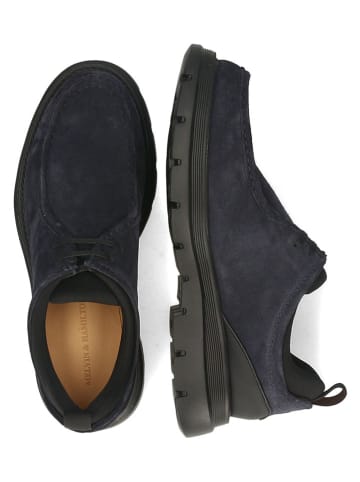 MELVIN & HAMILTON Leren veterschoenen "Edmund 1" donkerblauw