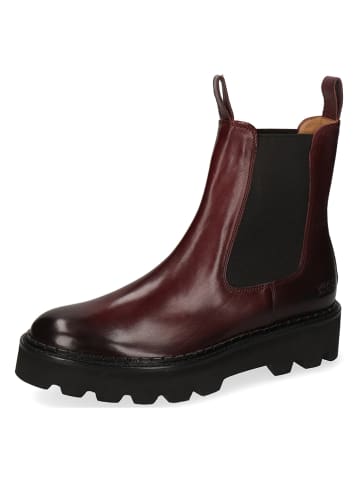 MELVIN & HAMILTON Leder-Chelsea-Boots "Sally 186" in Bordeaux