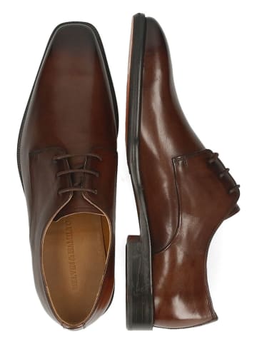 MELVIN & HAMILTON Leder-Schnürschuhe "Stefano 1" in Braun