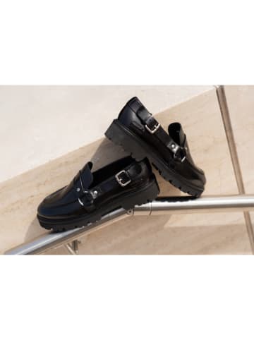 MELVIN & HAMILTON Leren mocassins "Regine 30" zwart