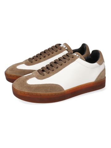 MELVIN & HAMILTON Leder-Sneakers "Alfie 9" in Hellbraun/ Weiß