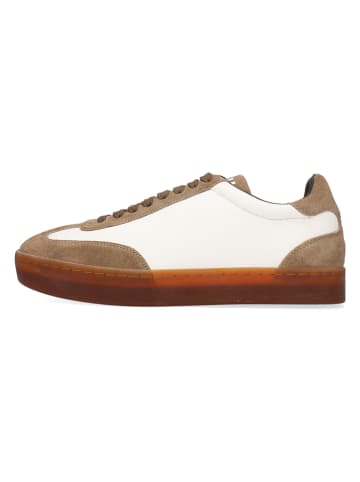 MELVIN & HAMILTON Leren sneakers "Alfie 9" lichtbruin/wit