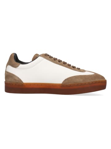 MELVIN & HAMILTON Leren sneakers "Alfie 9" lichtbruin/wit