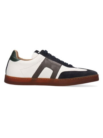 MELVIN & HAMILTON Leder-Sneakers "Jaxson 3" in Dunkelblau/ Weiß