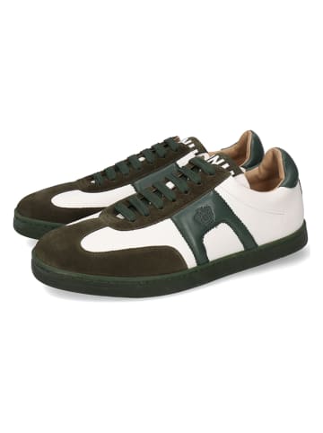 MELVIN & HAMILTON Leder-Sneakers "Jaxson 3" in Khaki/ Weiß