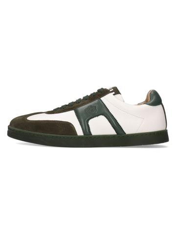 MELVIN & HAMILTON Leder-Sneakers "Jaxson 3" in Khaki/ Weiß