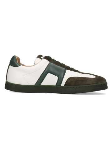 MELVIN & HAMILTON Leren sneakers "Jaxson 3" kaki/wit