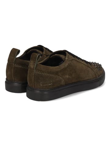 MELVIN & HAMILTON Skórzane sneakersy "Harvey 12" w kolorze khaki