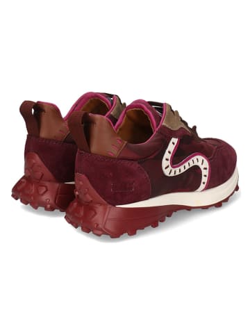 MELVIN & HAMILTON Leder-Sneakers "Richmond 8" in Rot/ Creme