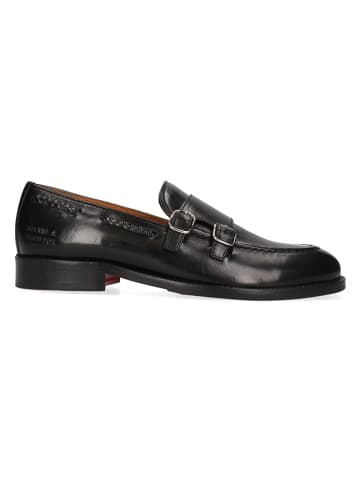 MELVIN & HAMILTON Leren mocassins "Regine 22" zwart
