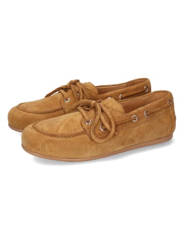 MELVIN & HAMILTON Leren mocassins "Olga 1" lichtbruin