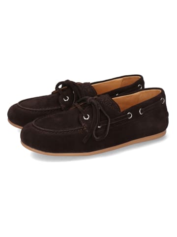 MELVIN & HAMILTON Leren mocassins "Olga 1" bruin