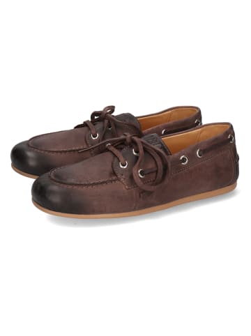 MELVIN & HAMILTON Skórzane mokasyny "Olga 1" w kolorze brązowym