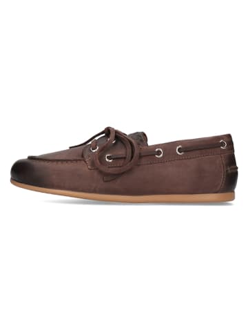 MELVIN & HAMILTON Leren mocassins "Olga 1" bruin