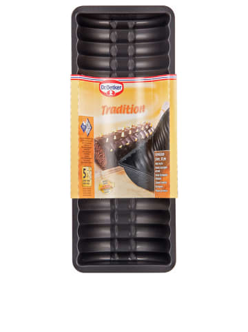 Dr. Oetker Forma "Tradition" w kolorze czarnym do ciasta - 30 x 12,5 cm