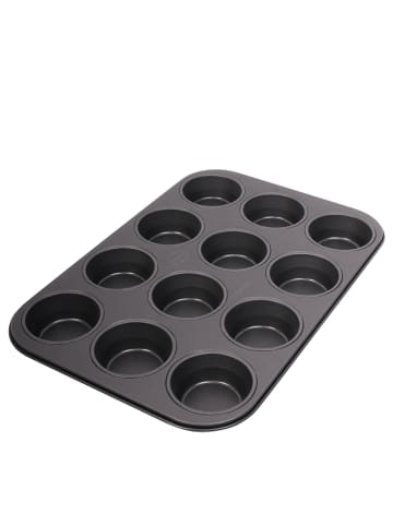 Dr. Oetker Muffinform "Tradition" in Schwarz - (L)26,5 x (B)38,5 cm