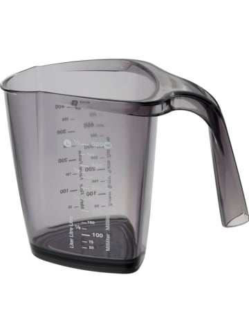 Dr. Oetker Kubek w kolorze szarym z miarką - 500 ml