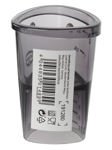 Dr. Oetker 2er-Set: Mini-Messbecher in Grau - 30 ml