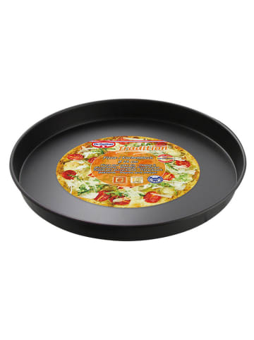 Dr. Oetker Blaszka "Tradition" w kolorze czarnym do pizzy - Ø 24 cm