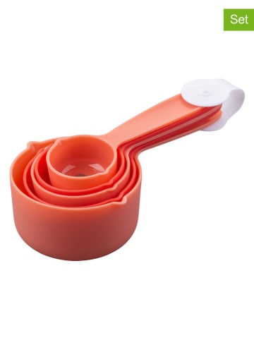 Dr. Oetker 5er-Set: Messlöffel in Rot/ Orange