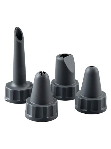 Dr. Oetker 5-częściowy zestaw "Classic" w kolorze biało-szarym - 31 x 18 cm