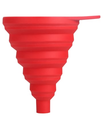 Dr. Oetker Silikon-Einmachtrichter "Flexxible Love" in Rot - Ø 8 cm