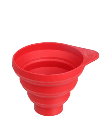 Dr. Oetker Einmachtrichter "Flexxibel" in Rot - (H)10 x Ø 8 cm