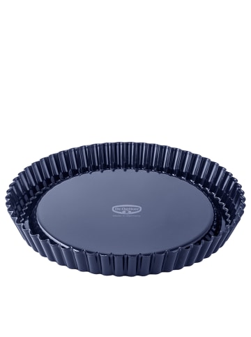 Dr. Oetker Forma "Bake Love" w kolorze granatowym do ciasta owocowego -  Ø 28 cm