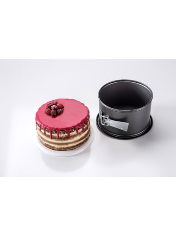 Dr. Oetker Tortownica "Baking Joy Classic" w kolorze czarnym - wys. 12 x Ø 18 cm