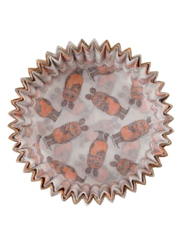 Dr. Oetker 2er-Set: Papier-Backförmchen "Maus" in Orange - 2x 50 Stück