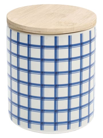 Tognana Pojemnik "Dolce Casa Cottage" w kolorze niebiesko-białym - 460 ml