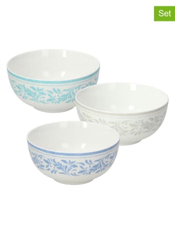 Tognana Miski (6 szt.) "Iris" w kolorze niebiesko-turkusowo-jasnoszarym - Ø 14 cm