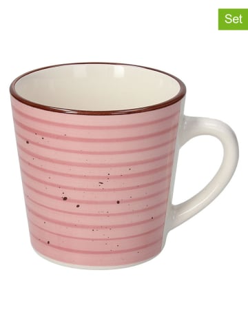 Tognana 6er-Set: Tassen "Louise" in Beige - 400 ml