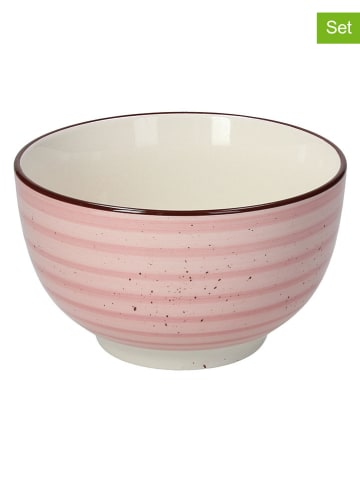 Tognana 6-delige set: kommen "Louise" lichtroze - Ø 14 cm