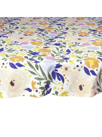 Tognana Tafellaken beige/blauw/geel - Ø 170 cm